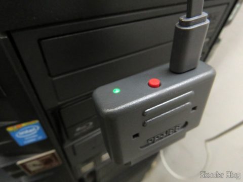 Retro Receiver SNES conectado ao PC para atualização de firmware