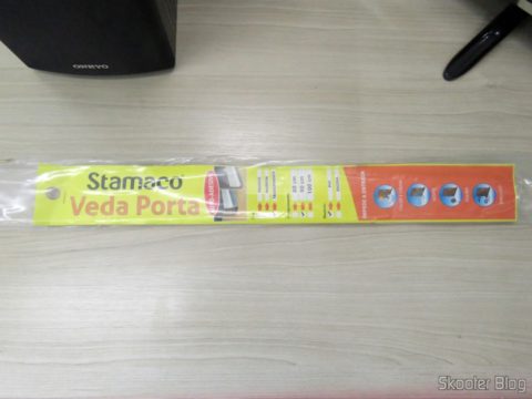 Friso de Porta de PVC Transparente Adesivo 90cm