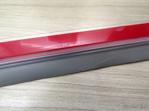 Friso de Porta de PVC Transparente Adesivo 90cm
