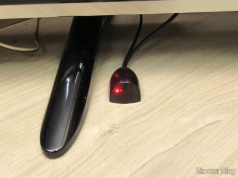 Receptor/Emissor de Infravermelho, alimentação USB, 38 KHz, Extensor de Controle Remoto