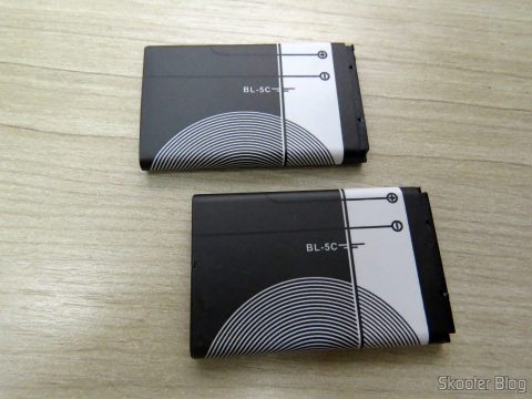 2 Baterias BL-5C 1020mAh