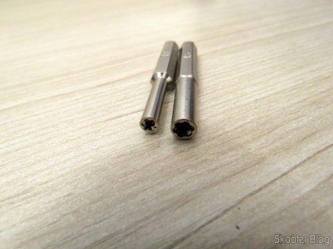 Chaves de 3,8mm e 4,5mm para Consoles e Cartuchos da Nintendo (Gamebit), em sua embalagem