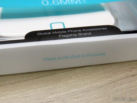 Capa Transparente para Motorola Moto Z Play Nillkin Nature TPU 0,6mm, em sua embalagem