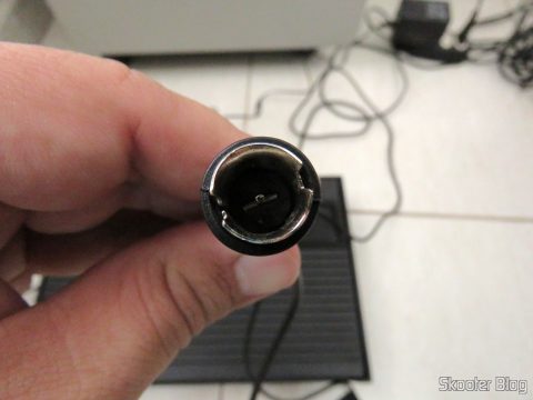 Plug Tipo F no cabo de RF