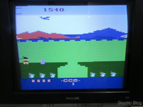 Atari 2600 em funcionamento