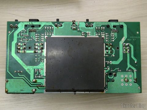 Parte de baixo da placa do Atari 2600