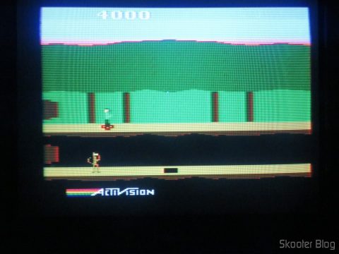 Pitfall II, executando em NTSC.