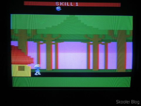 Smurf: Rescue in Gargamel´s Castle, executando em NTSC.