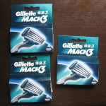 DealExtreme: Cartuchos Mach 3 da Gillette revolucionário com lâmina tripla (Embalagem com 4) (Gillette Mach3 Revolutionary Triple-Blade (4-Pack)) dx-mach3-embalagens
