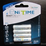 DealExtreme: Baterias AAA NiMH recarregáveis 750mAh, 1.2V, pré-carregadas, GS Yuasa Enitime (pacote com 4) Pilhas GS Yuasa AAA NiMH LSD 750mAh na nova embalagem