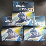 DealExtreme: Mais 12 cartuchos Mach 3 da Gillette com lâmina tripla As 3 embalagens de cartuchos Mach 3 da Gillette vindos da China