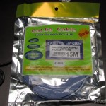 Cabo LAN Ethernet RJ45 Ultra-Finos CAT6 com 15 metros