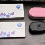Lentes de Contato Cooper Vision Biofinity Toric e Estojos de Couro para Lentes de Contato Amcon (Amcon Leather Contact Lens Cases)