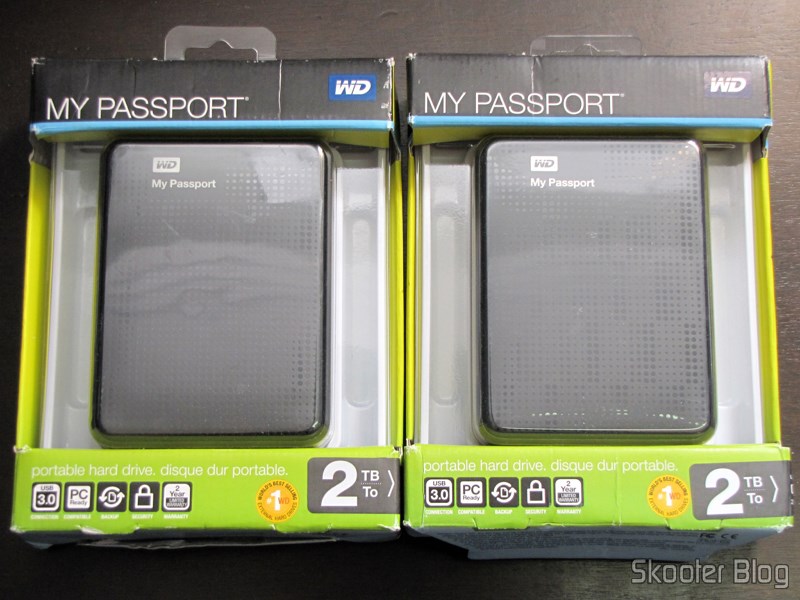 WD My Passport 2TB Portable External USB 3.0 Hard Drive Storage Black  (WDBY8L0020BBK-NESN)