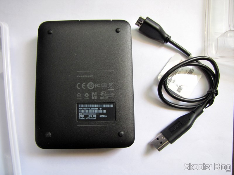 WD My Passport 2TB Portable External USB 3.0 Hard Drive Storage Black  (WDBY8L0020BBK-NESN)