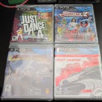 eStarland: Medieval Moves (PS3), Need for Speed Most Wanted (2012) (PS3), Just Dance 4 (PS3) e Sports Champions 2 (PS3) Just Dance 4 (PS3), Sports Champions 2 (PS3), Need for Speed Most Wanted (2012) (PS3), e Medieval Moves: Deadmund's Quest (PS3)