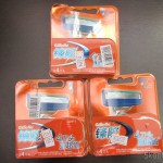 3 Embalagens com 4 Cartuchos de Lâminas de Barbear Gillette Fusion (Gillette Replacement 5-Blade Razor Cartridges (4 PCS))