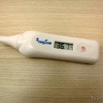 DealExtreme (DX): Termômetro Corporal Digital com Sensor Infravermelho LCD 1.0″ (32~42,9º C / 1 x CR2032) (Portable 1.0″ LCD Digital Infrared Body Thermometer (32~42.9 ‘C / 1 x CR2032)) Termômetro Corporal Digital com Sensor Infravermelho LCD 1.0″ (32~42,9º C / 1 x CR2032) (Portable 1.0″ LCD Digital Infrared Body Thermometer (32~42.9 ‘C / 1 x CR2032)), após uma mediçãoTermômetro Corporal Digital com Sensor Infravermelho LCD 1.0″ (32~42,9º C / 1 x CR2032) (Portable 1.0″ LCD Digital Infrared Body Thermometer (32~42.9 ‘C / 1 x CR2032)), após uma medição: temperatura normal