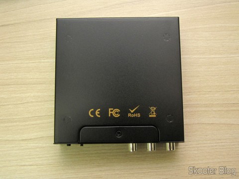 Conversor de HDMI para Vídeo Composto (CVBS) + Áudio Estéreo (HDMI to CVBS Video Converter)
