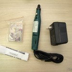 Mini Grinder Pro'sKit PT-5201A (110 V) e seus acessórios