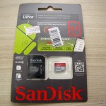 DealExtreme (DX): Cartão de Memória Sandisk Genuíno Micro SDXC / TF c/ Adaptador SD 64GB Classe 10 (Genuine SanDisk Micro SDXC / TF Memory Card w/ SD Card Adapter – Grey + Red (64GB / Class 10)) Cartão de Memória Sandisk Genuíno Micro SDXC / TF c/ Adaptador SD 64GB Classe 10 (Genuine SanDisk Micro SDXC / TF Memory Card w/ SD Card Adapter – Grey + Red (64GB / Class 10)), em sua embalagem