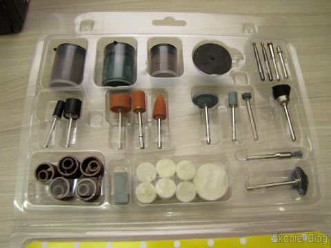 Kit de Acessórios para Ferramentas de Rotação com 98 peças (Rotary Tools Accessories Kit (98-Piece Pack))