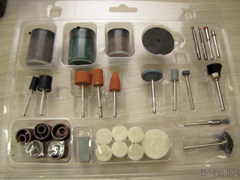 Kit de Acessórios para Ferramentas de Rotação com 98 peças (Rotary Tools Accessories Kit (98-Piece Pack))