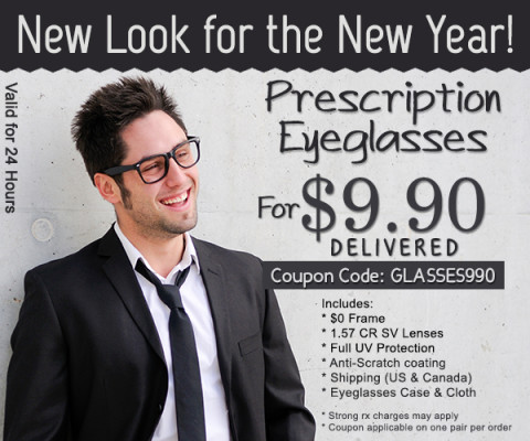 Cupom da Goggles4U: óculos de grau por apenas US$ 9,90