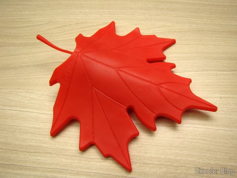 Para-Porta Estilo Folha de Maple Vermelho (Maple Leaf Style Door Stopper Guard – Red)