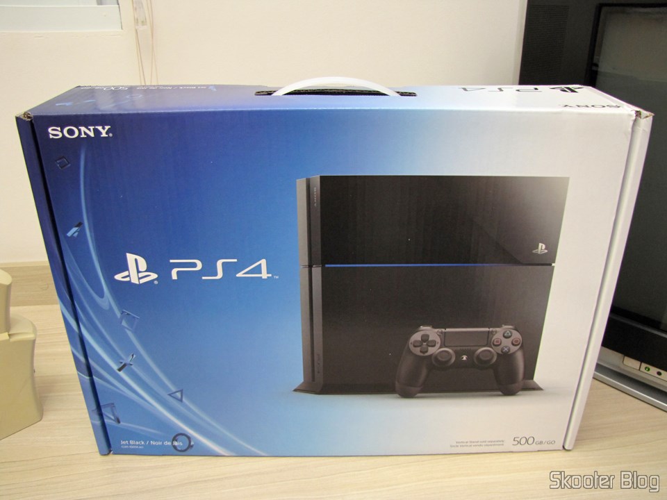 CONTROLE PLAYSTATION 4 ORIGINAL JET BLACK (JP)