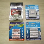 DealExtreme: Adaptador para Cabo de Rede Fêmea para Fêmea 8P8C RJ45 Cat6 PowerSync PE-316WH, 2 Embalagens com 4 Pilhas Recarregáveis AA NiMH 1.2V 1900mAh Sanyo Eneloop Genuínas e 1 Embalagem com 4 Pilhas Recarregáveis AA NiMH 1.2V 2500mAh Baixa Auto-Descarga BTONE Adaptador para Cabo de Rede Fêmea para Fêmea 8P8C RJ45 Cat6 PowerSync PE-316WH, duas Embalagens com 4 Pilhas Recarregáveis AA NiMH 1.2V 1900mAh Sanyo Eneloop Genuínas e Embalagem com 4 Pilhas Recarregáveis AA NiMH 1.2V 2500mAh Baixa Auto-Descarga BTONE