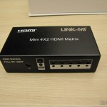 Matriz HDMI 1080p LINK-MI LM-MX03 - 4 Entradas / 2 Saídas (LINK-MI LM-MX03 1080p HDMI Matrix - Black (4-In / 2-Out))