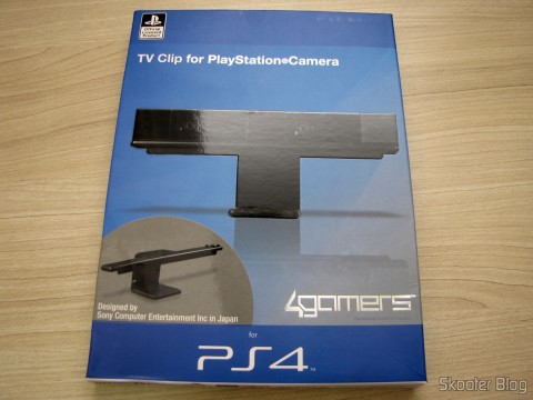 Clip para a Câmera do Playstation 4 (PS4) Oficial Licenciado 4Gamers (Officially Licensed Clip for Playstation 4 Camera (PS4) (4GAMERS)), em sua embalagem