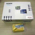 DealExtreme (DX): Pacote com 6 Tecidos de Limpeza para Telas e Vidros em Cores Sortidas e Switch HDMI c/ Controle Remoto LINK-MI LM-SW04 1080p 3D 5 entradas p/ 1 saída Switch HDMI c/ Controle Remoto LINK-MI LM-SW04 1080p 3D 5 entradas p/ 1 saída (LINK-MI LM-SW04 1080P 3D 5 in 1 out HDMI Switch w/ Remote Control - Black) e Pacote com 6 Tecidos de Limpeza para Telas e Vidros em Cores Sortidas (Microfiber Screen and Glass Cleaning Cloths (Random Colors / 6-Pack))