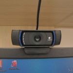 Logitech HD Pro Webcam C920, 1080p Widescreen Video Calling and Recording, em funcionamento