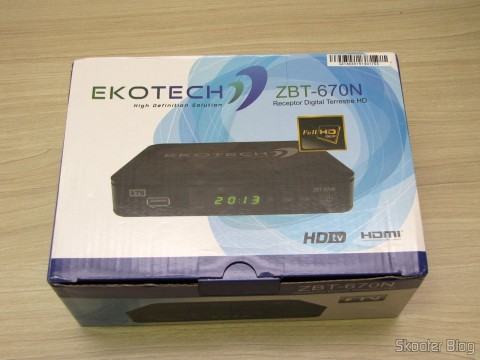 Ekotech ZBT-670N, em sua embalagem
