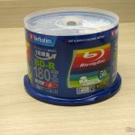 Tubo com 50 Discos Blu-Ray Graváveis BD-R 25GB Verbatim 6X