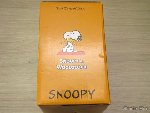 Embalagem dos Action Figures de Snoopy & Woodstock