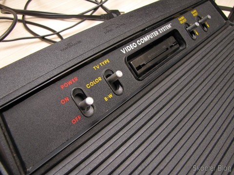 Atari 2600, após a limpeza padrão Skooter de qualidade