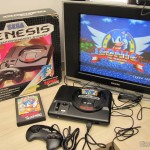 Sega Genesis, em funcionamento