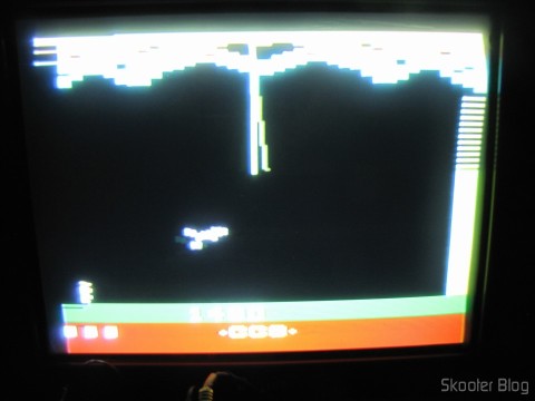 Mr. Postman no Atari VCS/2600 através da saída de vídeo composto