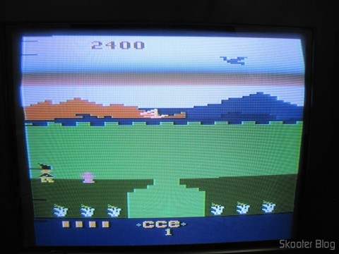 Bobby is Going Home no Atari VCS/2600 através da saída de vídeo composto