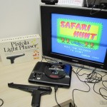 Jogos de Master System que utilizam a Pistola Light Phaser no Mega Drive com o Mega Everdrive: Safari Hunt