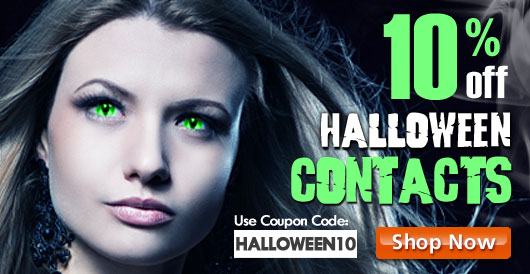 AC Lens - 10% de Desconto em Lentes de Contato de Halloween