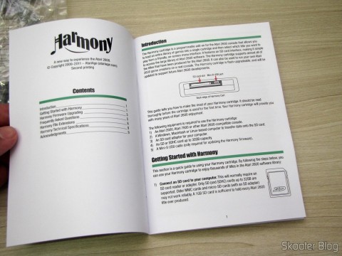 Manual do Harmony Cartridge - O cartucho com memória flash para o Atari 2600