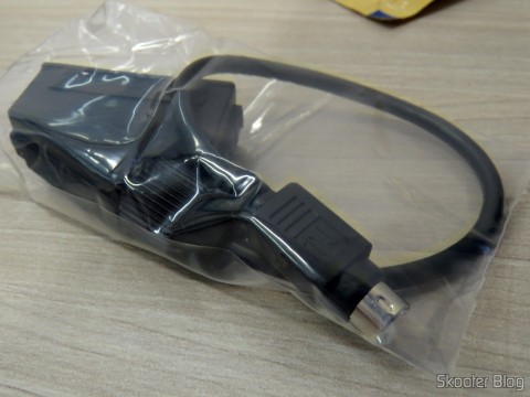Conversor de EuroSCART para o Framemeister XRGB Mini, em sua embalagem