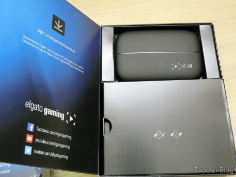 Elgato - Game Capture HD60, em sua embalagem