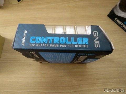 Embalagem do Genesis "GN6" Controller (Hyperkin)