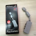 Sony Playstation AV Adapter SCPH-1160 e sua embalagem