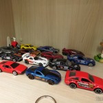 A minha pequena frota de Hot Wheels